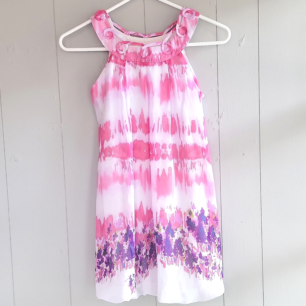 🌴 Hype Girls Sleeveless Pastel Dress